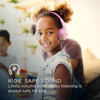 Детски слушалки с кабел Motorola Moto JR200, Pink-Q2YLk.png