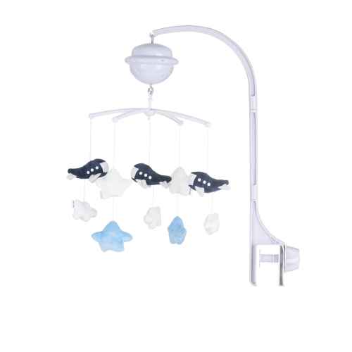 Музикална играчка с проектор Chipolino, Самолетче