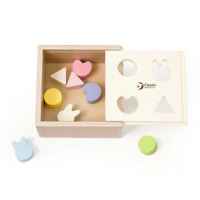 Дървена кутия за сортиране на формички Classic World, в пастелни цветове-Q3jvr.jpeg