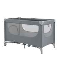 Бебешка кошара на две нива Kikka Boo Nighty Night, Grey 2026-Q6JNa.jpeg