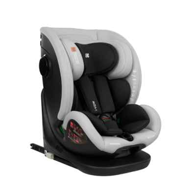 Столче за кола Kikka Boo i-View i-SIZE, Light Grey