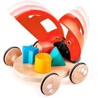 Дървена играчка за дърпане и сортиране Hape, Калинка-QJRt0.jpeg