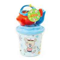 Плажен комплект Polesie Toys, син 5 части-QLajn.jpeg