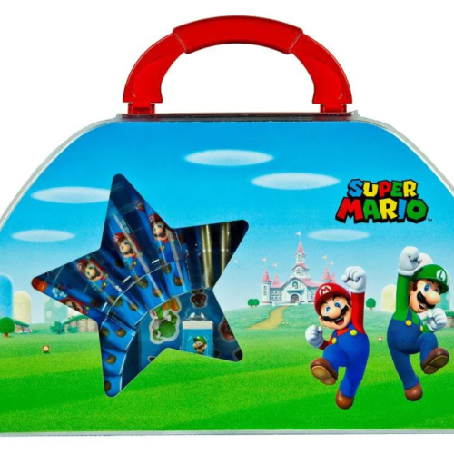 Комплект за рисуване в куфарче Simba toys, Super Mario 51 части