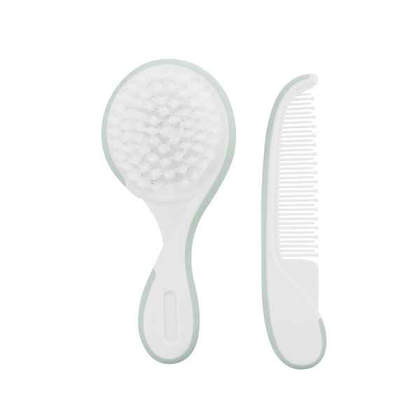 Гребен и четка Kikka Boo Utility, Mint-QOUve.jpg