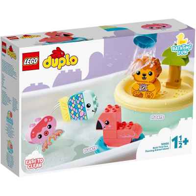 Конструктор LEGO Duplo Забавления в банята: плаващ остров с животни