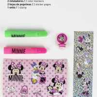 Комплект за рисуване с маркери и тефтер Cerda, Minnie Mouse-QUHaY.jpeg