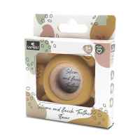 Силиконова гризалка с бук Lorelli ЦВЕТЕ, YELLOW-QZeJI.jpeg