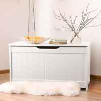 Детска ракла за съхранение на играчки GINGER, WHITE-QaKy9.jpg