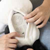 Плюшена панда за гушкане с бял шум и мека светлина Tiny Love, Black&White Decor-QbL1B.jpeg