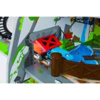 Дървен железопътен комплект Hape, Голяма планинска мина, 32 части-QcRlb.jpeg