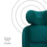 Столче за кола KinderKraft I-360 2 Plus, зелено-QiWeq.jpeg