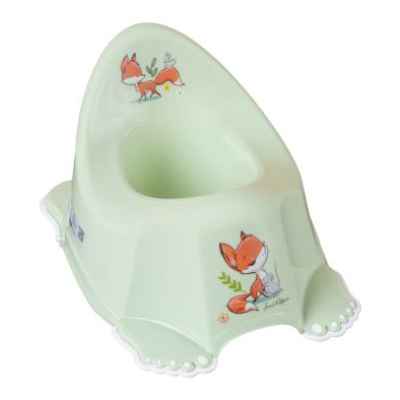 Бебешко анатомично музикално гърне Chipolino Горска приказка, Зелено