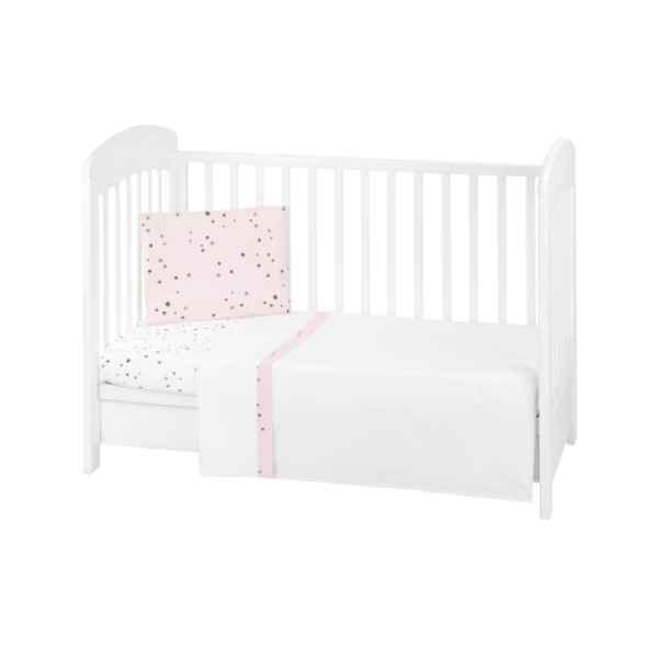 Бебешки спален комплект Kikka Boo EU Style, 3 части 70/140 Bear with me Pink-QoVJK.jpeg