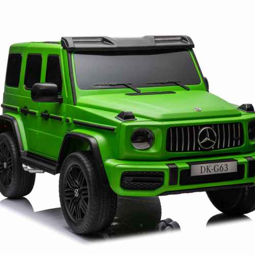 Акумулаторен джип Mercedes G63 4x4, двуместен зелен металик