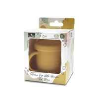Силиконова чаша с дръжки и сламка Lorelli Natural, Yellow-QpyHo.jpeg