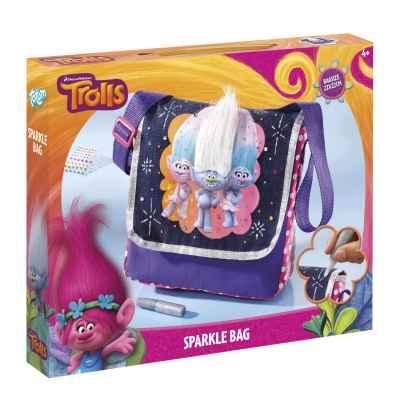 Творчески комплект Totum, Trolls, Декорирай сам чанта
