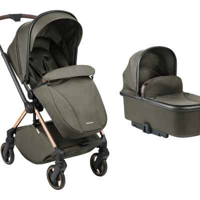 Комбинирана бебешка количка 2в1 Kikka Boo Lanah, Army Green РАЗПРОДАЖБА