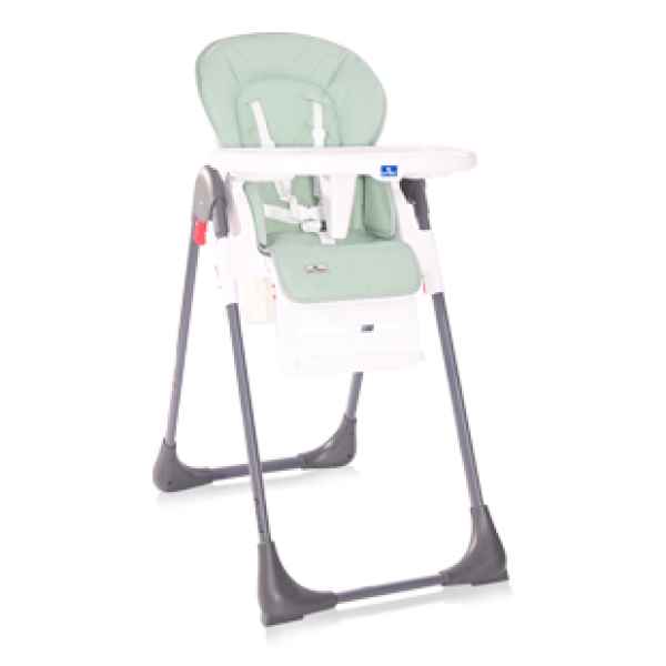 Столче за хранене Lorelli Cryspi, Frosty green leather-R0M1B.jpeg