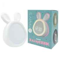 Детска лампа будилник MARY’S, Бяло зайче-R2P1K.jpeg