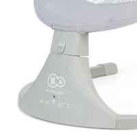 Бебешка eлектрическа люлка/шезлонг KinderKraft, 2 в 1, LULI, Сива-R52GD.jpeg