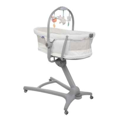 Бебешка кошарка 4в1 Chicco Baby Hug Air, White Snow РАЗПРОДАЖБА
