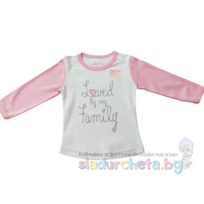 Бебешка блуза Topolino, бяла