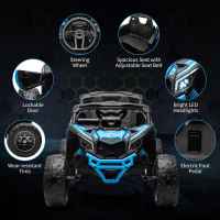 Акумулаторен джип JJ Can-Am Maverick 4x4 UTV 24v, двуместен син металик-ROQCs.jpeg