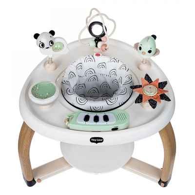 Стационарен център за игра 5 в 1 Tiny Love Here I Grow от серията Black&White Décor, 6+