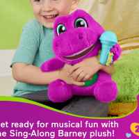 Барни музикална плюшена фигурка с микрофон Fisher Price, 26 см-RYtXr.jpeg