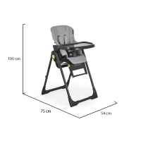 Столче за хранене 2в1 Cangaroo Tiramisu, сиво-Rbo3Q.jpeg