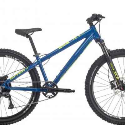 Велосипед Sprint Primus DD 26 V2, Син гланц/жълто неоново