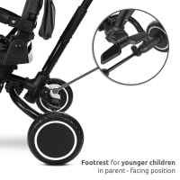 Сгъваема триколка Lorelli Freccia с ротация 360, Green-RdVha.jpeg