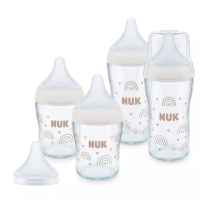 Сет 5 стъклени шишета Nuk Perfect Match 2х120мл. + 2х230мл.+ допълнителен биберон за хранене Flow control1бр.-Rdfno.jpeg