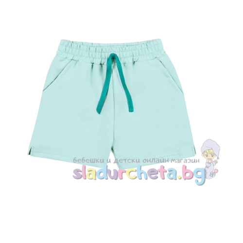 Детски къс панталон Sunny Kids, мента