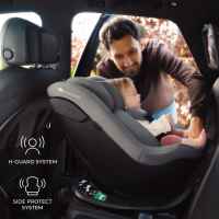 Столче за кола KinderKraft I-Guard Airflow 40-105 см, черно-Rezcz.jpeg