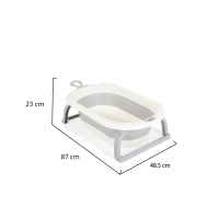 Сгъваема вана с дигитален термометър Cangaroo Terra, grey-Rg16b.jpeg