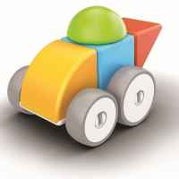 Магнитен конструктор Geomag, Magicube, Колички, 10 части-RiEGa.jpeg