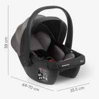 Комбинирана бебешка количка 3в1 Kikka Boo Modena, Dark grey-RjH5x.jpeg