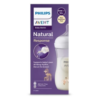 Шише за храна Philips Avent Natural Response 3.0 с биберон 1м+, 260 мл, Жираф-RkSM6.png