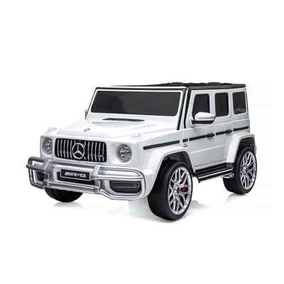 Акумулаторен джип Chipolino Mercedes G63, двуместен бял