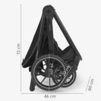 Комбинирана бебешка количка 3в1 Kikka Boo Naya, Black-RuFoI.jpeg