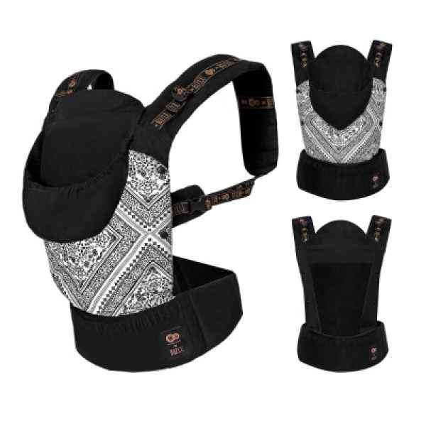 Ергономична раница Kinderkraft Huggy Bizuu, lunar black-Rw7rj.jpeg