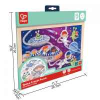 Дървен пъзел Hape, Космически приятели, 48 части-Ry8sY.jpeg