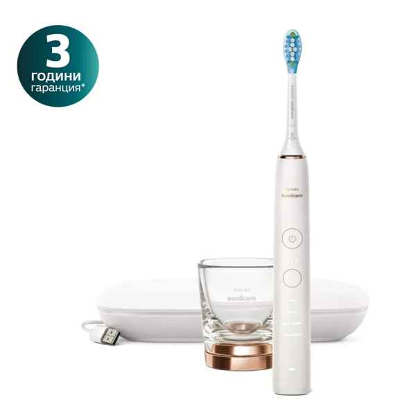 Електрическа звукочестотна четка за зъби Philips Sonicare Diamond Clean Series 9000, rose gold-S19Ix.jpeg