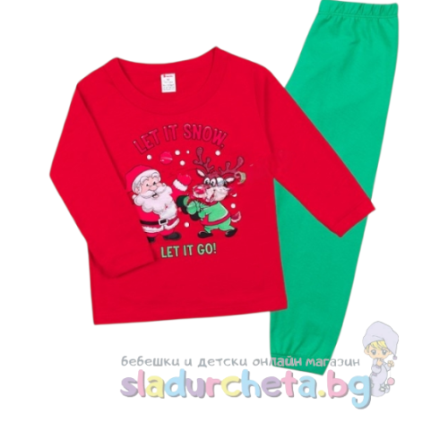 Детска пижама Светли, Коледа