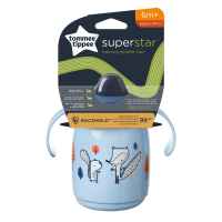 Неразливаща се чаша Tommee Tippee SuperStar, Bacshield, с дръжки, 300 мл, 6м+, синя-SCKzS.jpeg
