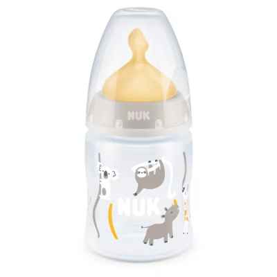 Шише Nuk First Choice 150 мл. каучуков биберон 0-6м, бежово