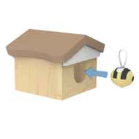 Интерактивен дървен комплект Hape, Пикник с пчели и кошер, 15 части-SFWwd.jpeg