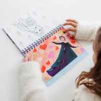 Творчески комплект Totum, Frozen, Книжка за оцветяване и стикери 2 в 1-SJVJ7.jpeg